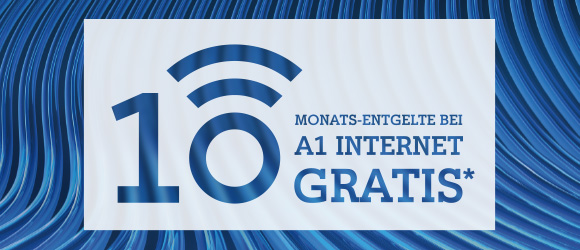 A1 Aktion: 10 Monats-Entgelte gratis 