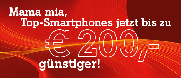 A1 Aktion zum Muttertag: Bis zu € 200,- sparen bei Smartphonekauf