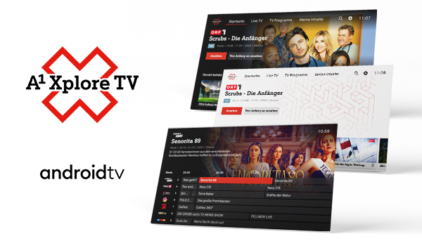 A1 Xplore TV jetzt auch über AndroidTV verfügbar