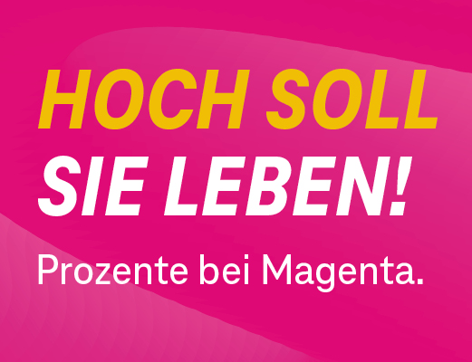 Magenta: Woman Day: -20% auf die Grundgebühr