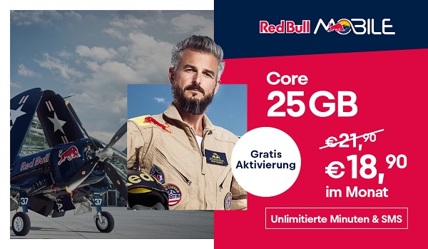 Im Sommer haben’s unsere Red Bull MOBILE Kunden weiterhin besser.