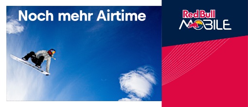 Mit 14.11.2023 bieten wir im Tarif  Red Bull MOBILE Core SIM Pur +10 GB zusätzliches Datenvolumen bei Anmeldung und Tarifwechsel an.