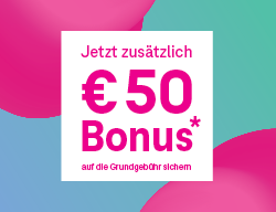 AKTION: Woman Day Bonus in Höhe von 50 Euro bei Neu- & Zusatzanmeldung von Smartphone- und Internet (+TV) Verträgen