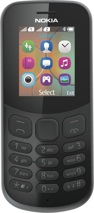 Nokia 130, 0GB, Schwarz