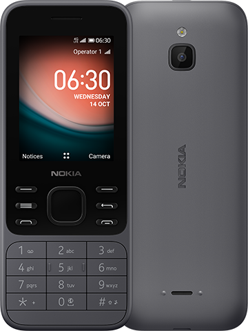 Nokia 6300, 4GB, Grau
